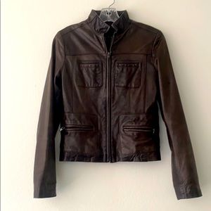 Kenneth Cole New York Leather Jacket